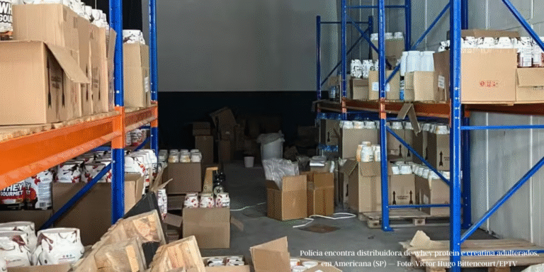 Polícia apreende 4 toneladas de creatina e whey adulterados em distribuidora no interior de SP