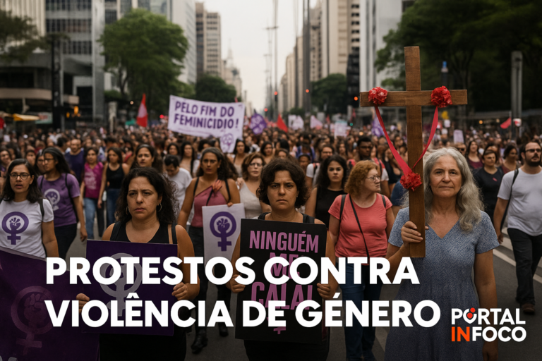 Protestos em SP cobram fim da violência de gênero