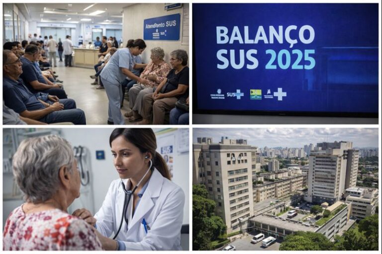 balanço do SUS aponta ampliação de atendimentos em 2025