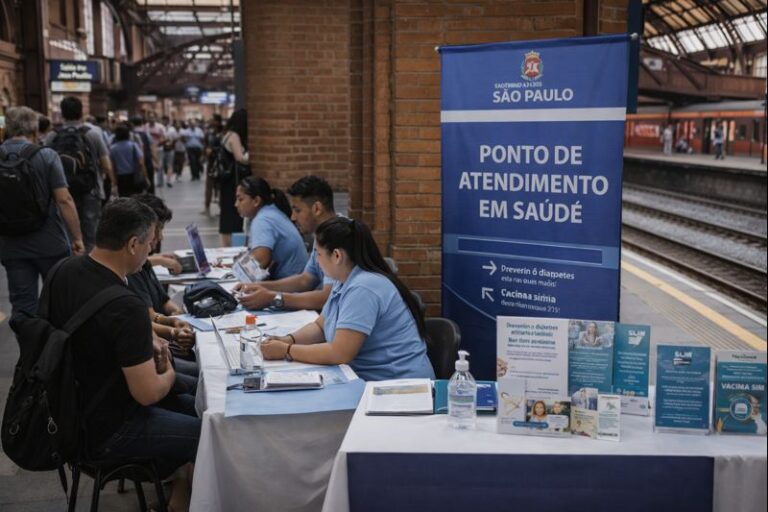 Estação da Luz recebe ação de prevenção ao HIV e outras ISTs, informa a CPTM