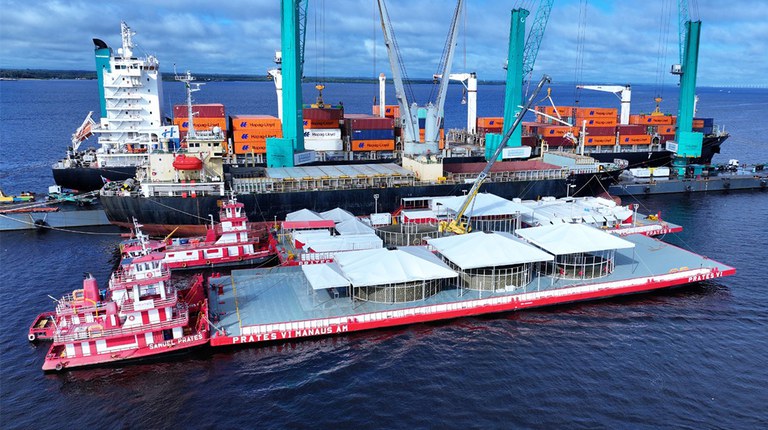 Brasil recebe mais de 3 mil quilômetros de fibra óptica para ampliar conectividade na Amazônia