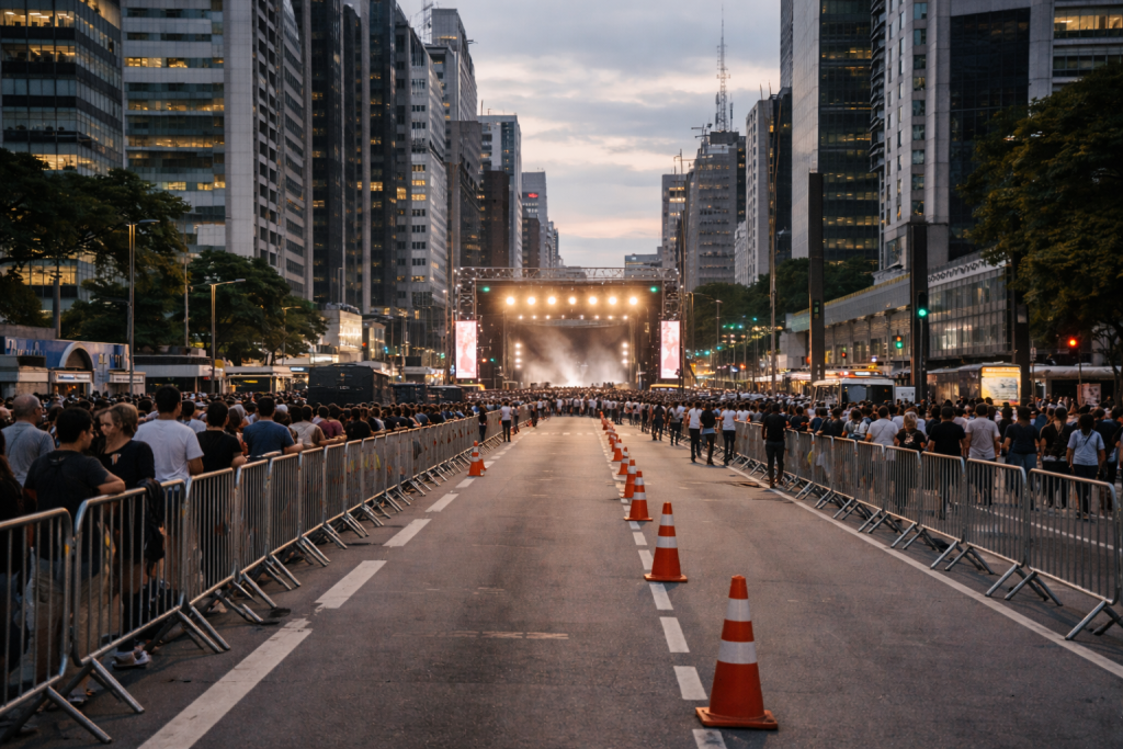 MP-SP amplia número de eventos na Avenida Paulista e autoriza megashows gratuitos