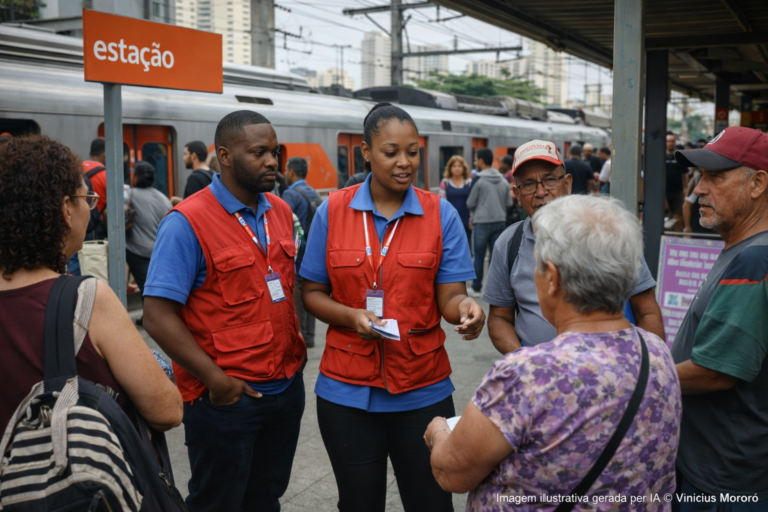 Ação gratuita de saúde será realizada na estação Jundiaí nesta quarta (16)