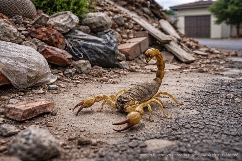 Escorpiões causaram 65% dos acidentes com animais peçonhentos em SP em 2025