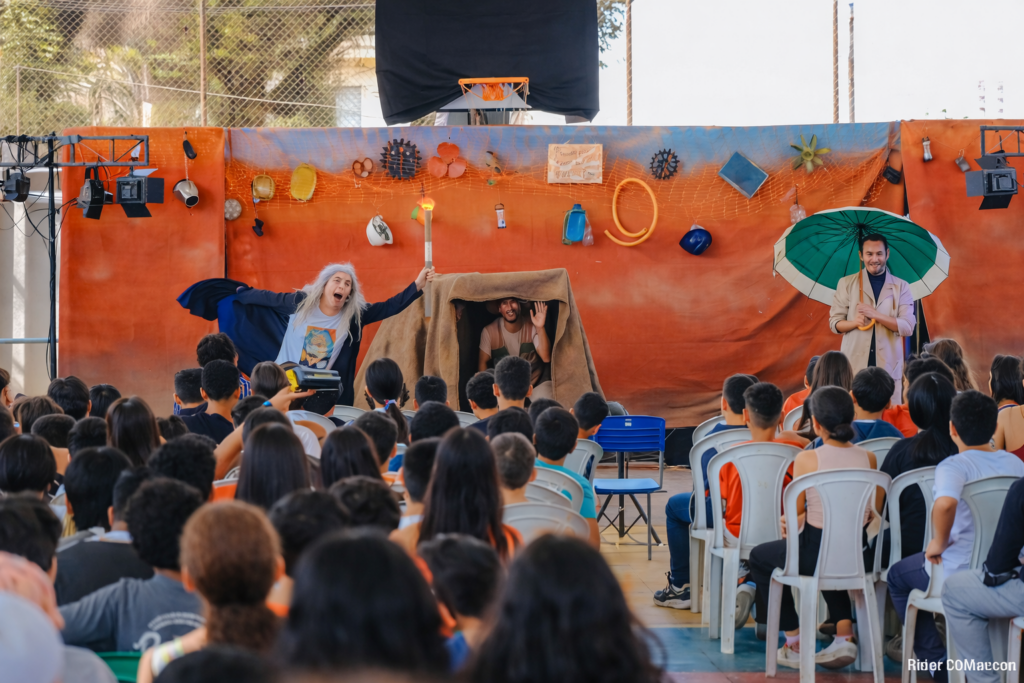 Marília recebe teatro gratuito sobre meio ambiente com oficinas de inovação para jovens