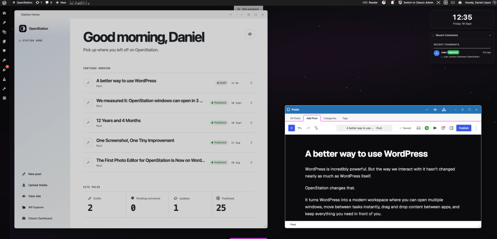 OpenStation Blog: A better way to use WordPress