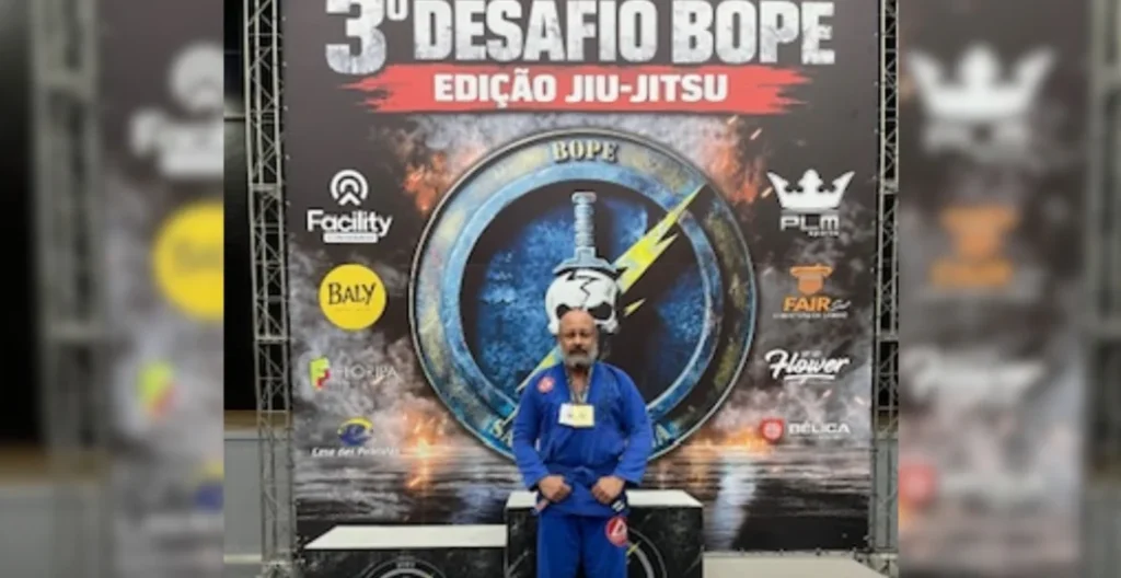 PM reformado de SP leva ouro e prata em desafio de jiu-jítsu