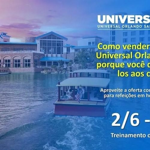 Durante o encontro, os participantes terão acesso a conteúdos sobre os 11 hotéis do complexo em Orlando