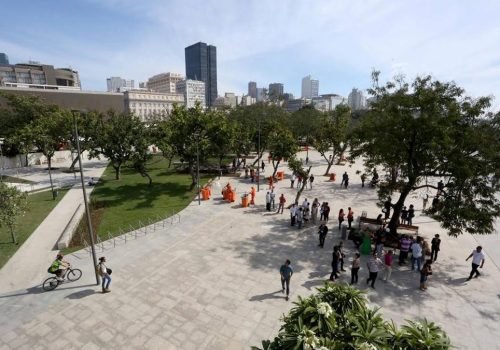 Praça Marechal Âncora fica próxima à Praça XV