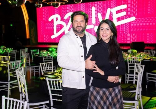 Vitor Bauab, presidente do Grupo BBG Brasil, e Luciana Fernandes, diretora executiva da B2L!VE