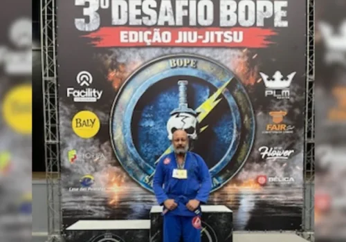 PM reformado de SP leva ouro e prata em desafio de jiu-jítsu